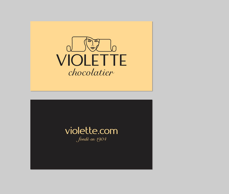 比利時Violette巧克力品牌VI設(shè)計(jì)
