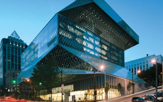 西雅圖公共圖書館空間導視設計