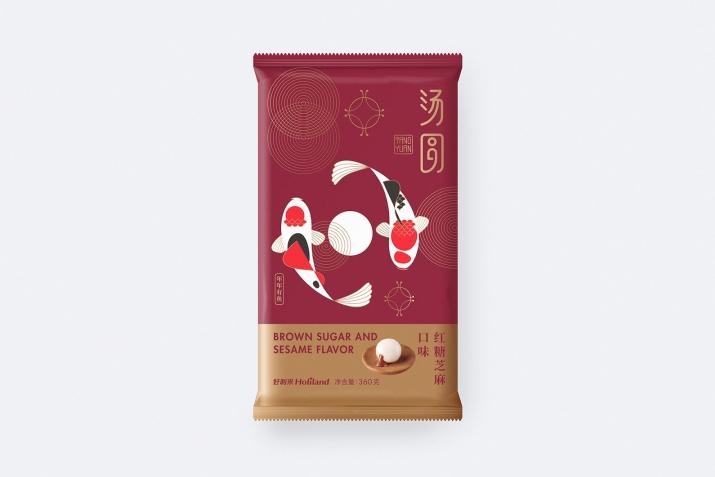 驚艷四座的國風之美，中式湯圓包裝設(shè)計